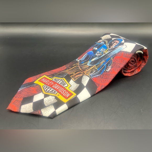 Ralph Marlin- Harley‎ Davidson Tie, Pre-Owned - Picture 2 of 7